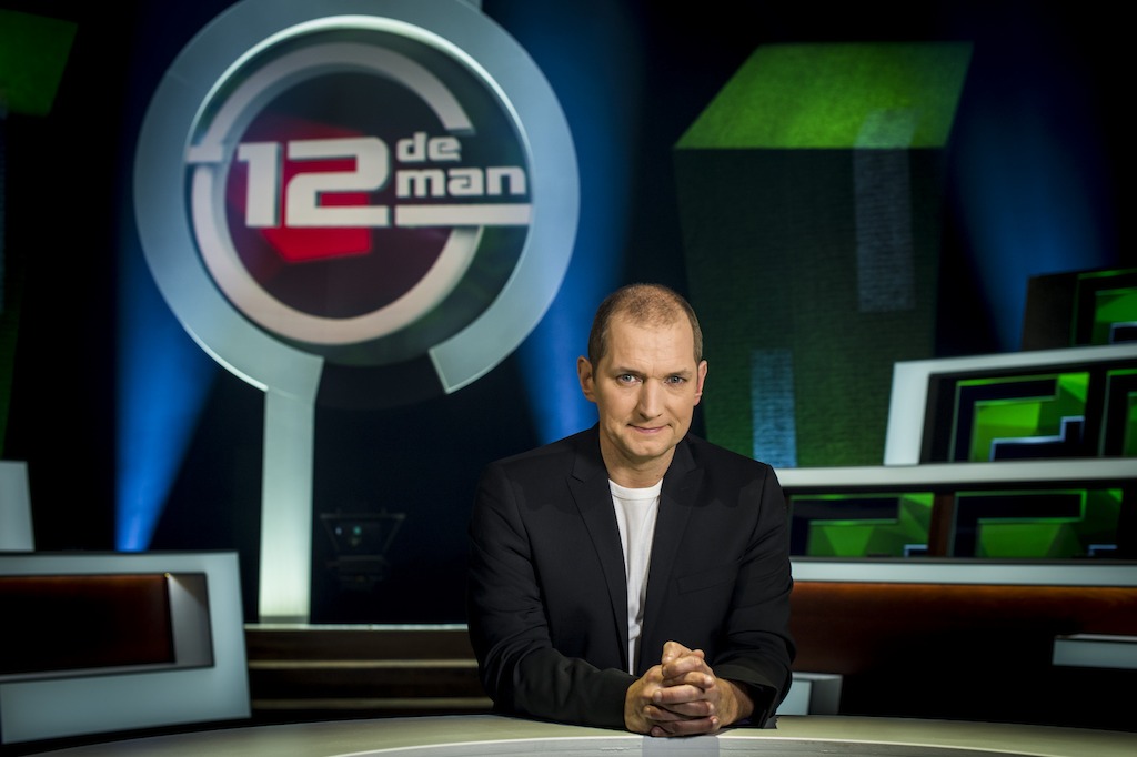 Karl Vannieuwkerke in De 12de man (c) VRT