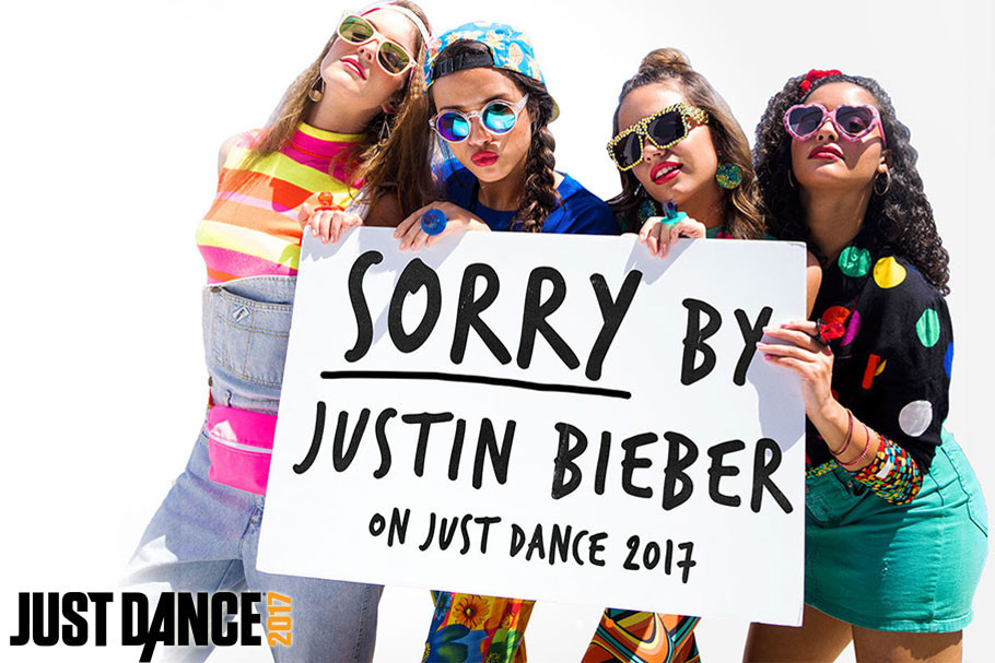 PRACTICA TUS MEJORES PASOS DE BAILE AL RITMO DE “SORRY” DE JUSTIN BIEBER CON EL DEMO DE JUST DANCE 2017®