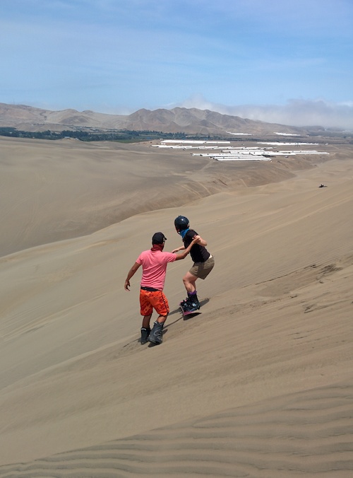 Sandboarding