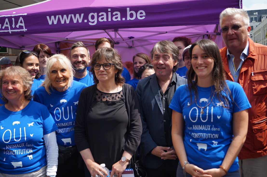 Le Prince Laurent signe la pétition de GAIA