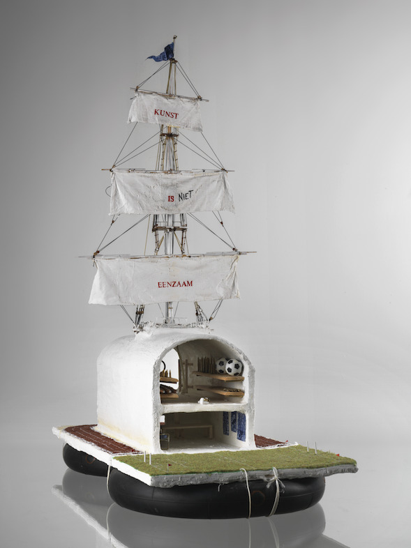 Het vlot - Jan Fabre Vlotje © Lieven Herreman