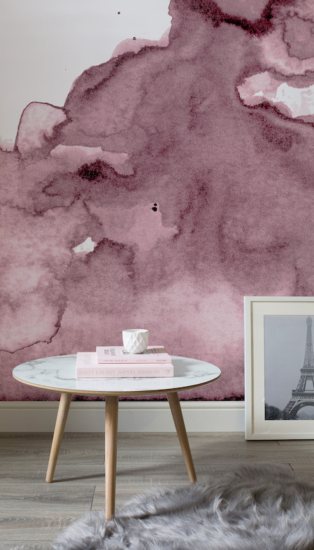 Pink Watercolour - Lifestyle