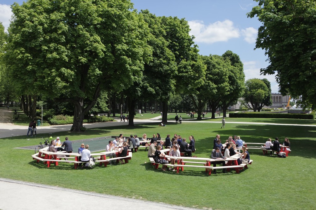 European Canteen in Jubelpark (Copyright eQuama)