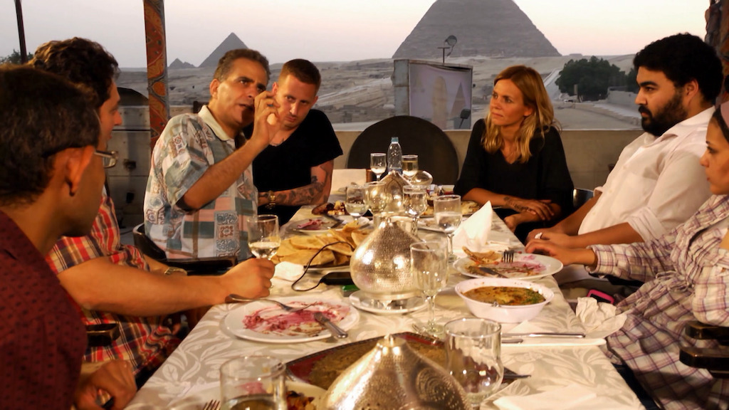 Vranckx - Alles op tafel: Egypte - Marina van Zeller en Michael Voltaggio - (c) The Travel Channel