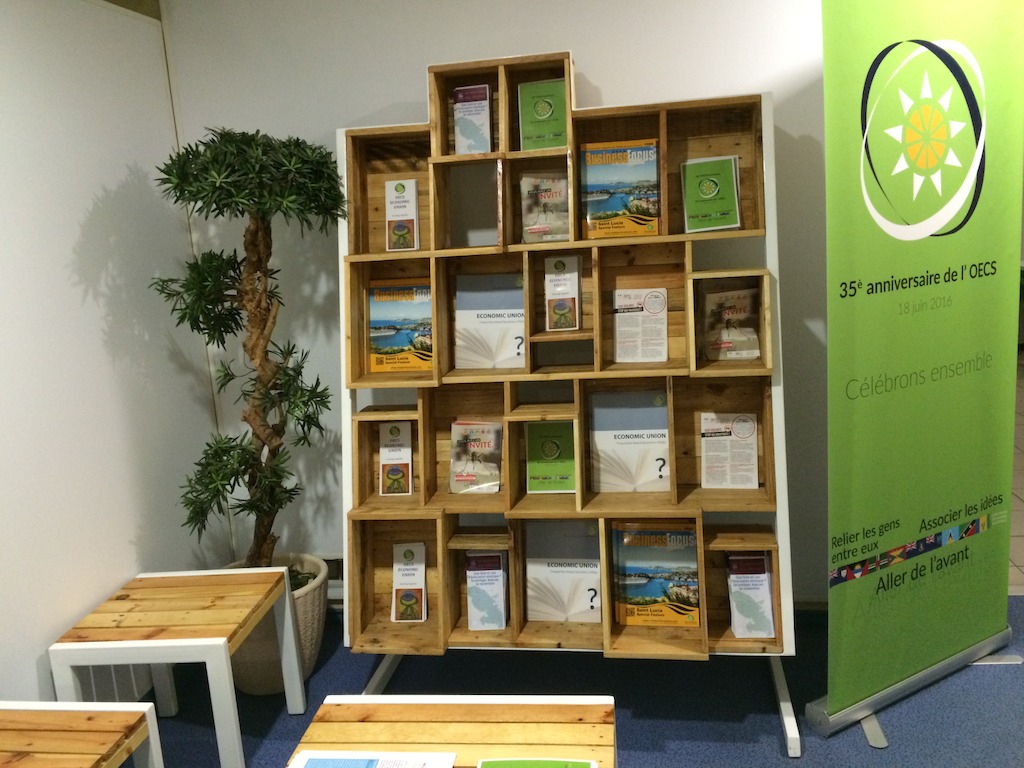 Library corner at the Collectivity of Martinique. © Collectivity of Martinique