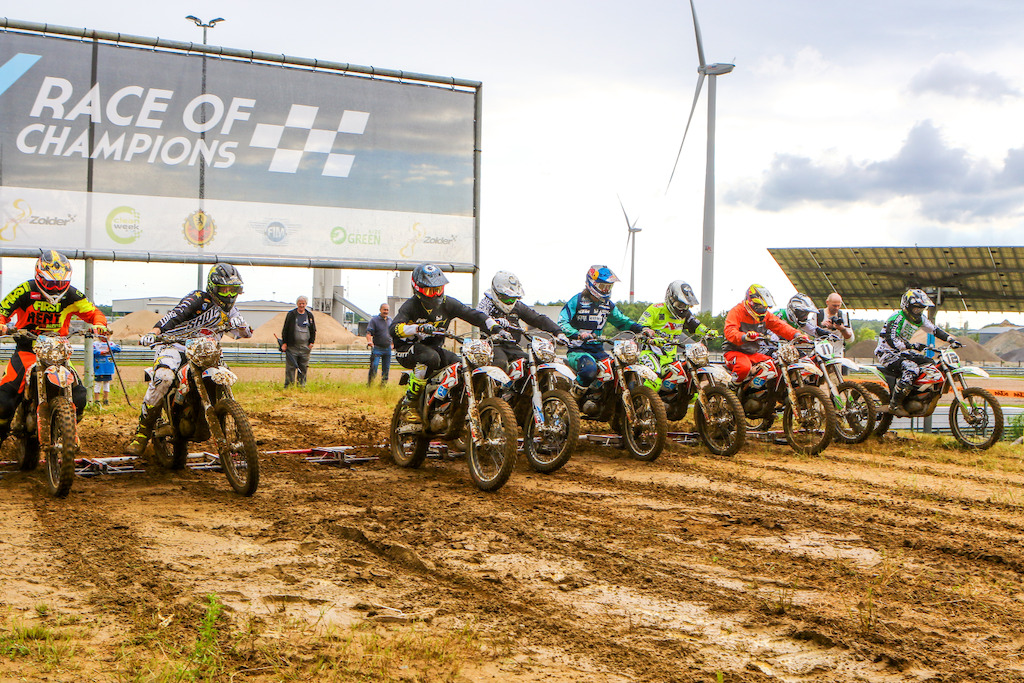 E-MX Race of champions action, credit: Gino Maes