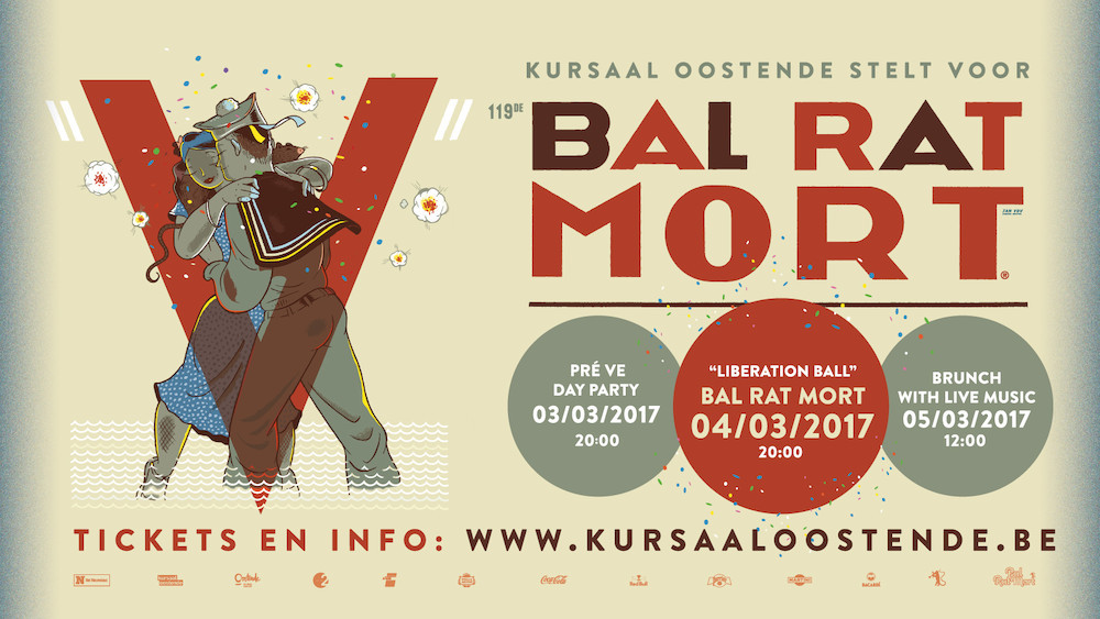 Bal Rat Mort in Oostende wordt driedaags feest