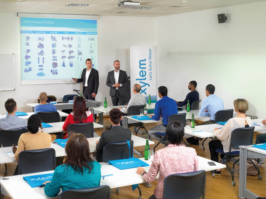 Xylem Learning Center class