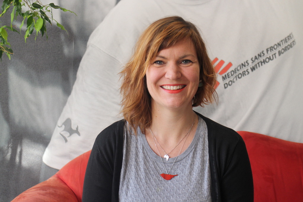 Dr. Emilie Vernables. Photographer: MSF