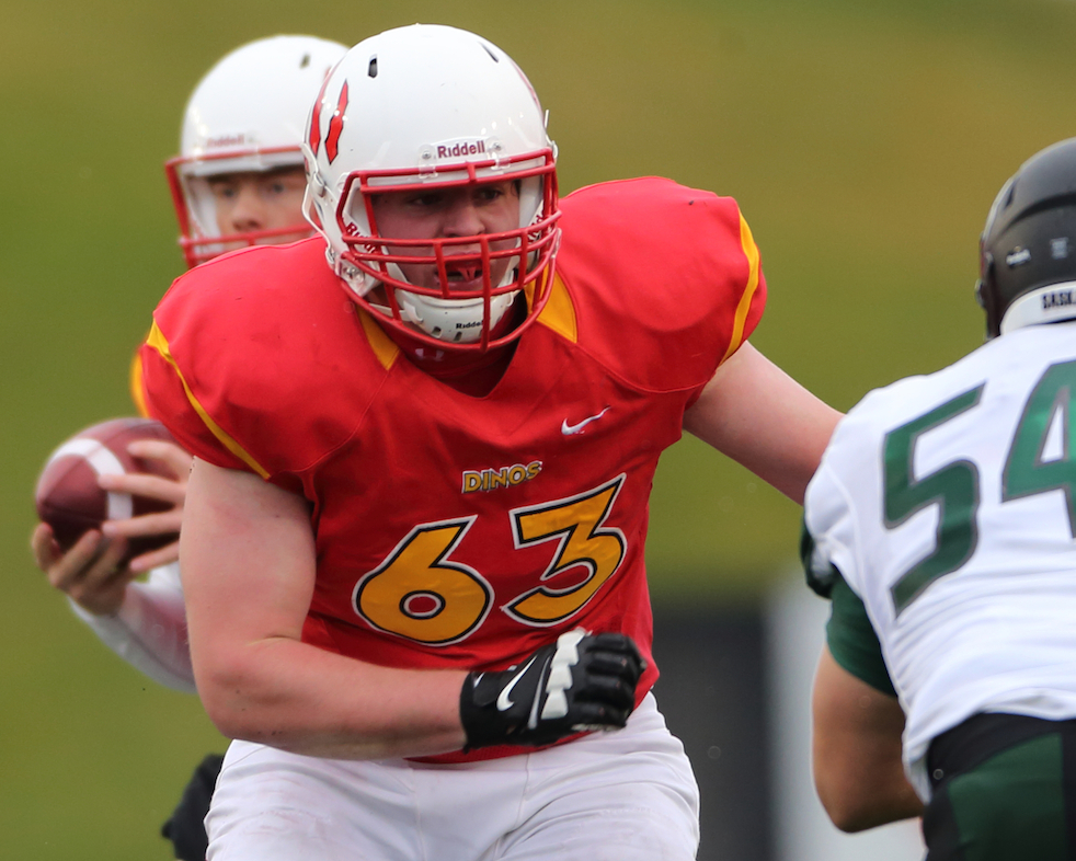 No 5 LO Darius Ciraco Calgary (Photo : David Moll/University of Calgary)