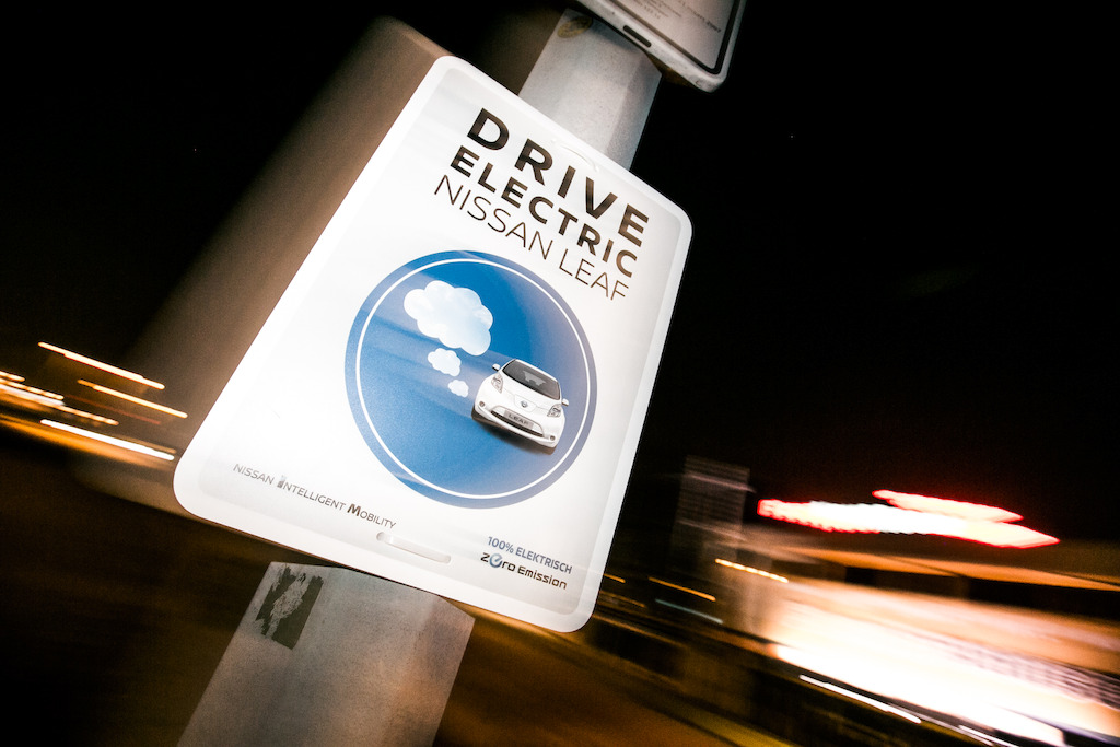 Nissan Leaf Actie - Zero Emissiezone