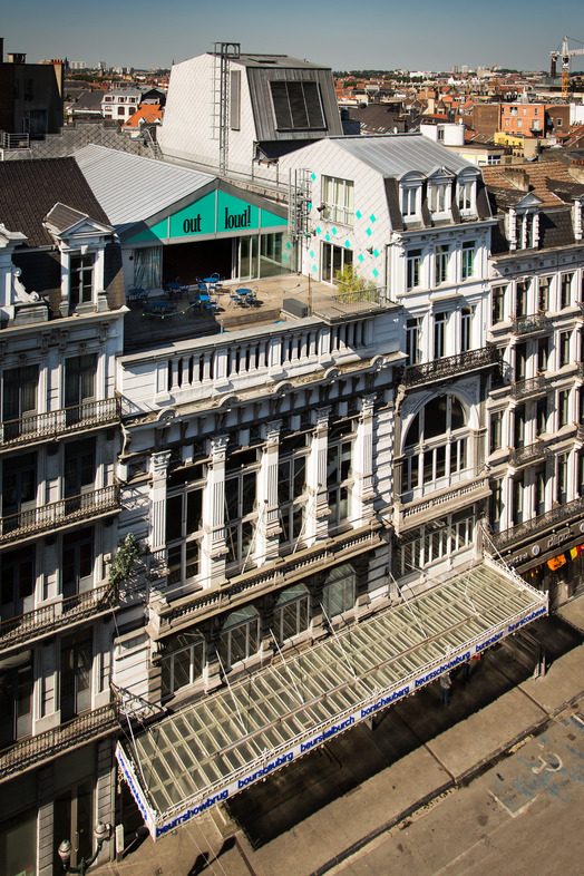 Toit-terrasse Beursschouwburg © Bram Tack