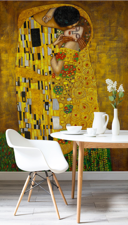 The Kiss by Gustav Klimt