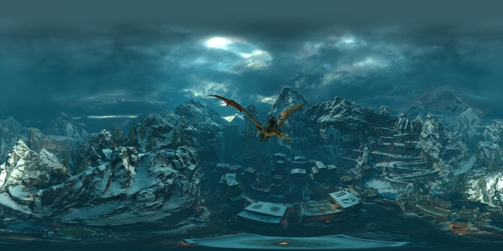 360-Grad-Screenshot mit Nvidia Ansel