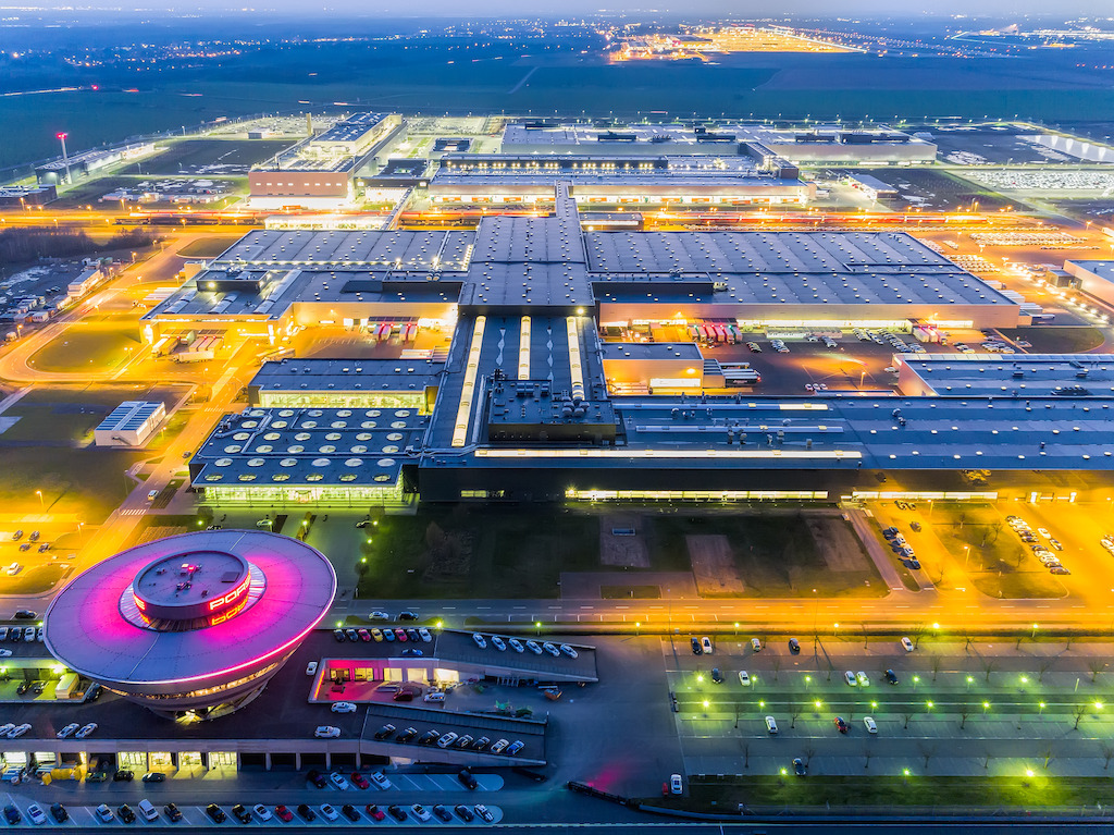 Plant overview Porsche Leipzig