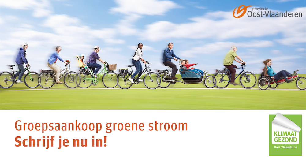 Laatste kans om in te schrijven voor de groepsaankoop 100% groene stroom en aardgas