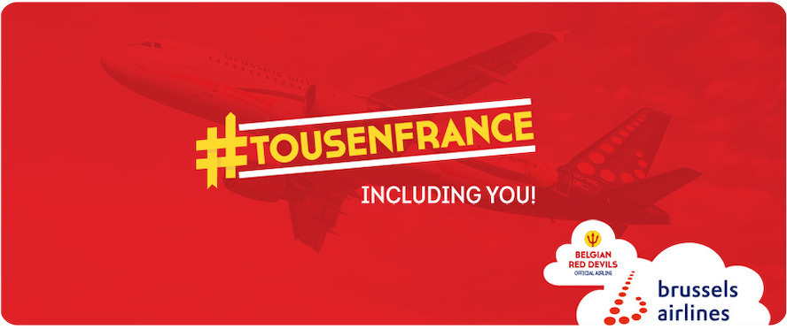 Brussels Airlines bereidt zich voor op het EK 2016