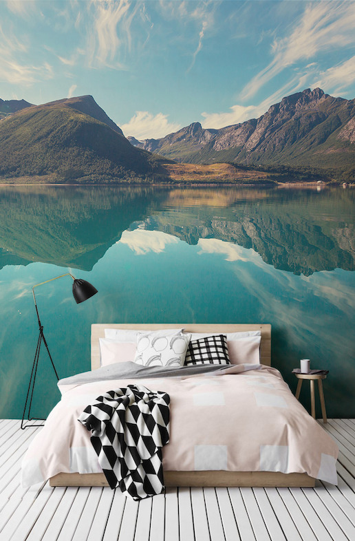 Fjord Wallpaper Mural