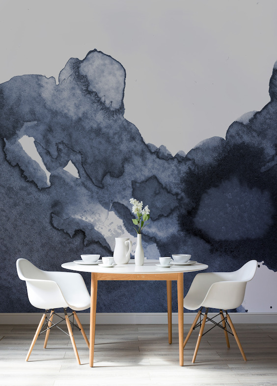 Navy Watercolour - Lifestyle