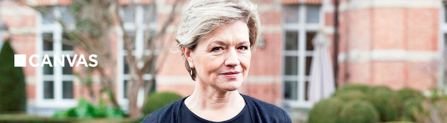 Thomas Vanderveken praat met Anne Chapelle, de machtigste zakenvrouw in de Belgische modewereld