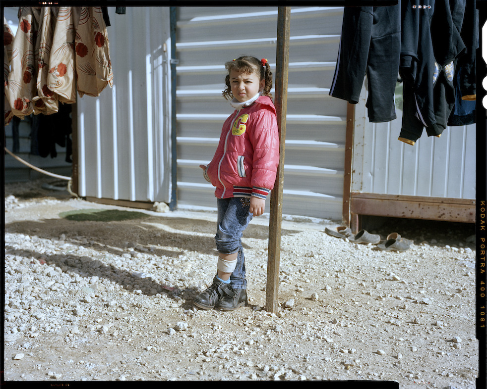 Arjwan, 6 jaar,<br/>Zaatari, Jordanië