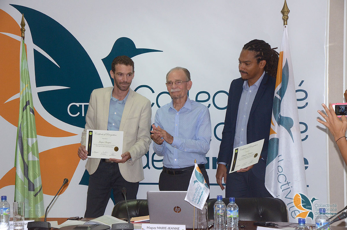 L'OECS valorise deux jeunes entrepreneurs martiniquais