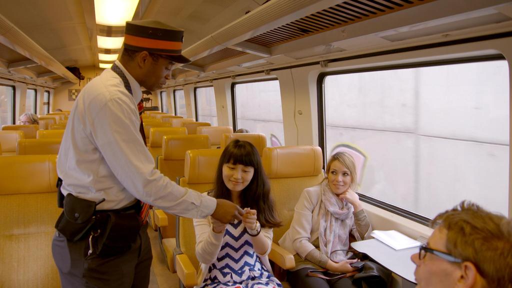Chinese studente en blogster Zhao Dandan op stap in Antwerpen