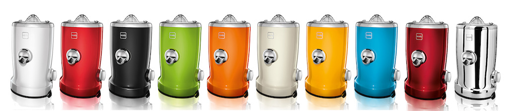 Novis Vita Juicer in 10 verschillende kleuren