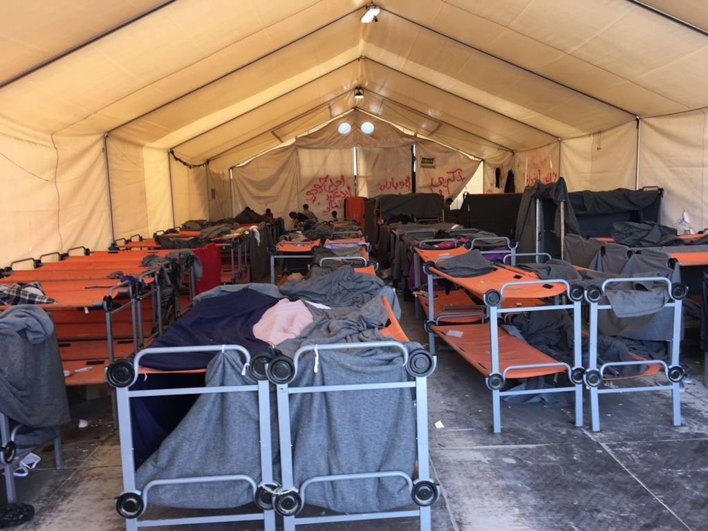 Idomeni camp eviction. Photograpaher: Amir Karimi