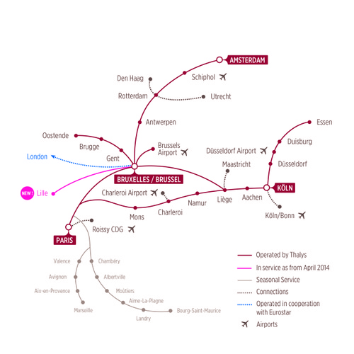 Thalys Netwerk