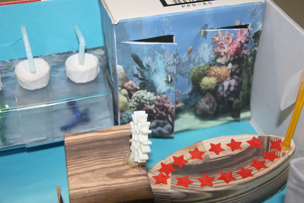 Een detail van de ingezonden maquette
