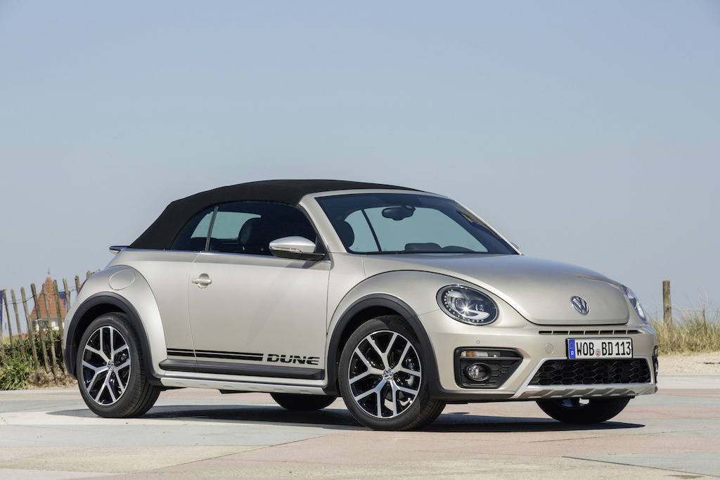 Beetle Dune cabrio fermée