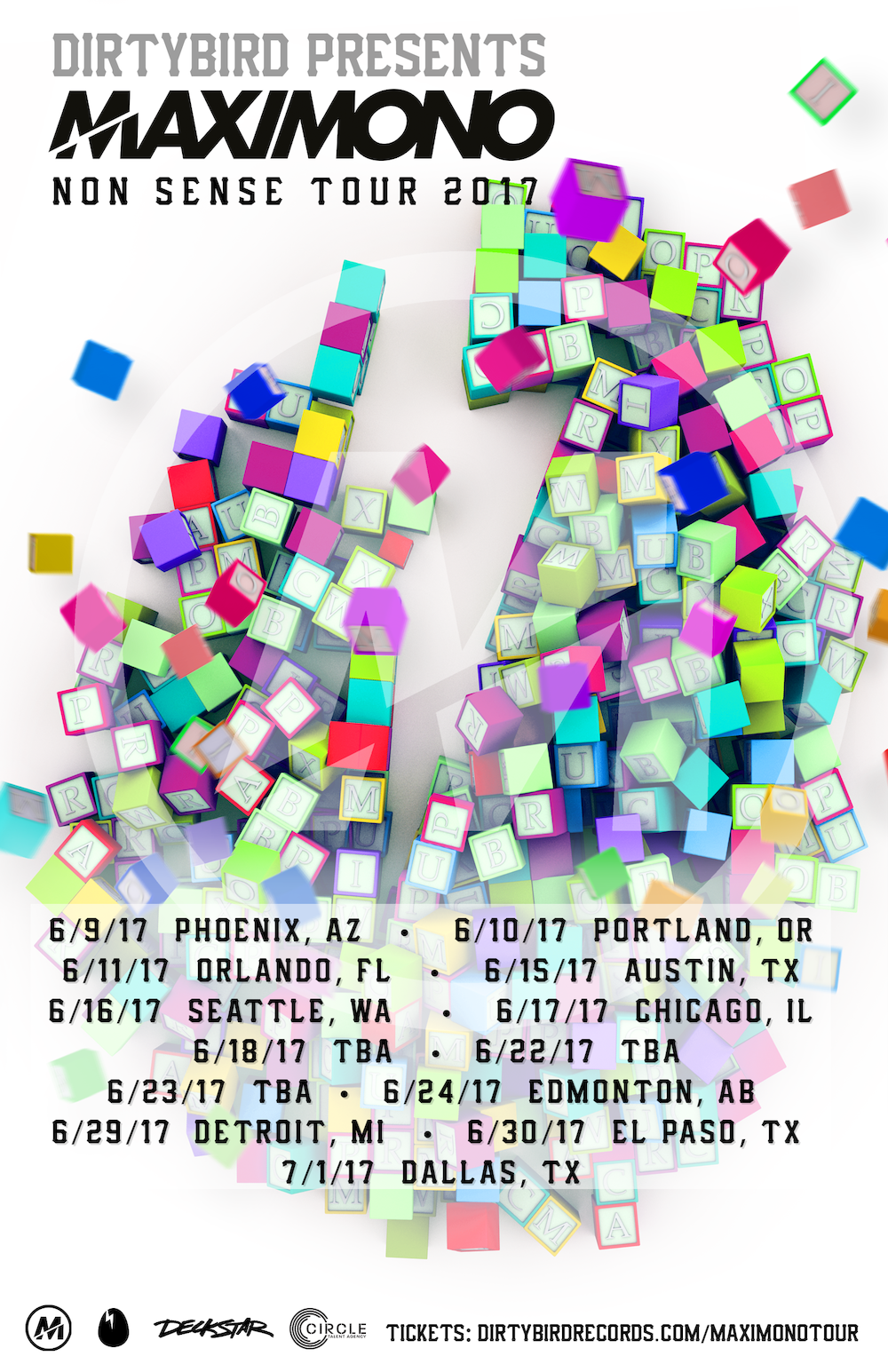 Maximono Embarks on Non Sense Tour Presented by DIRTYBIRD