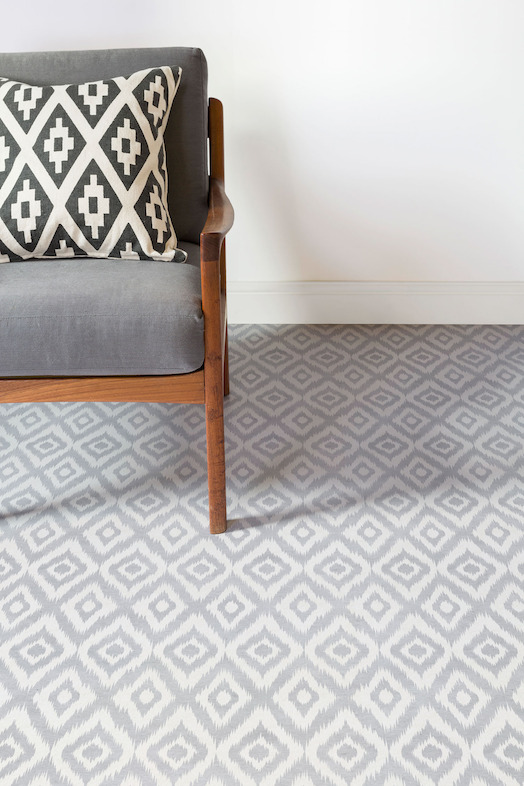 Ikat | Tie Dye Pattern Flooring