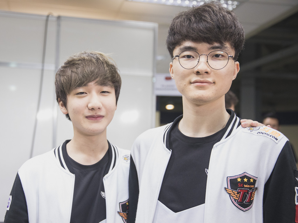 Peanut, junglero y Faker, carrilero central de SKT