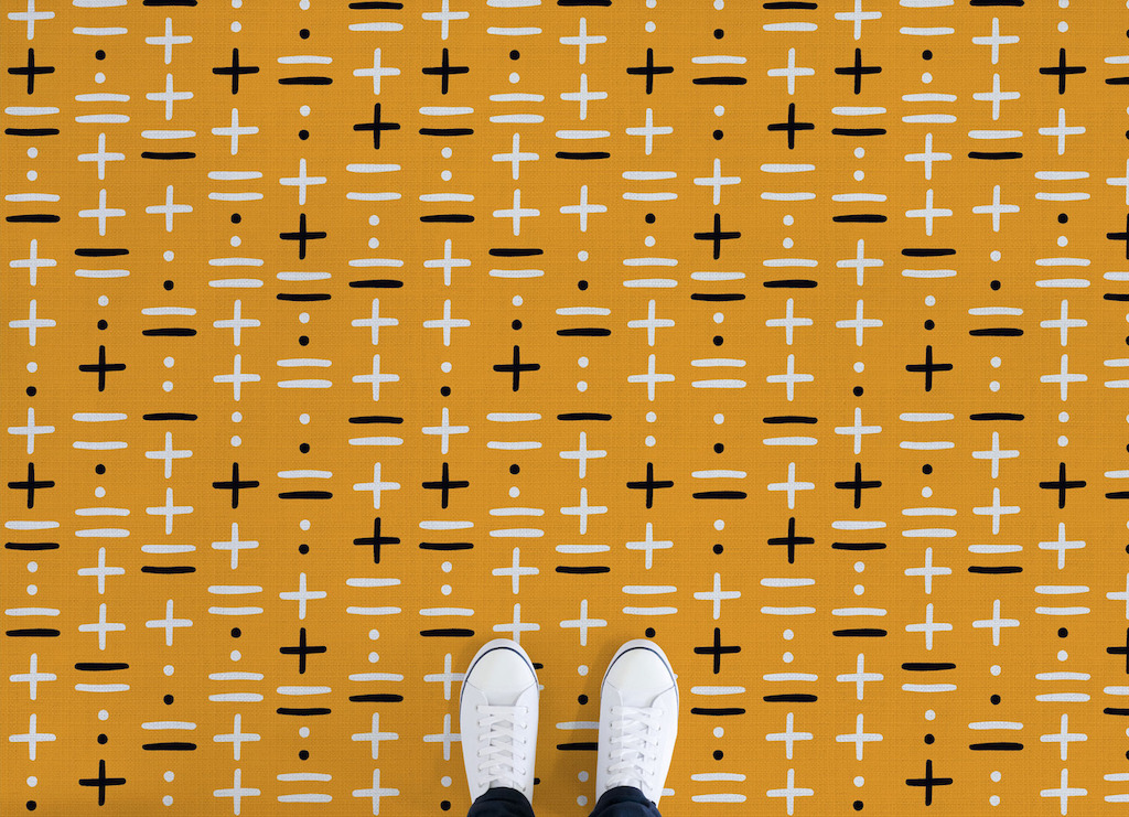 Khan | <br/>African Pattern Vinyl Flooring