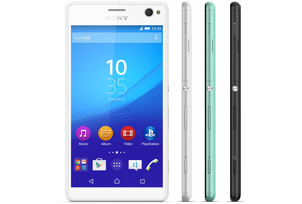 Xperia C4 color range side