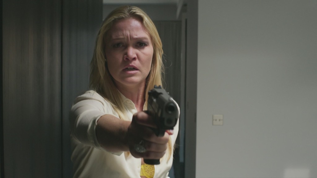 Riviera - Julia Stiles<br/>(c) Sky UK Limited