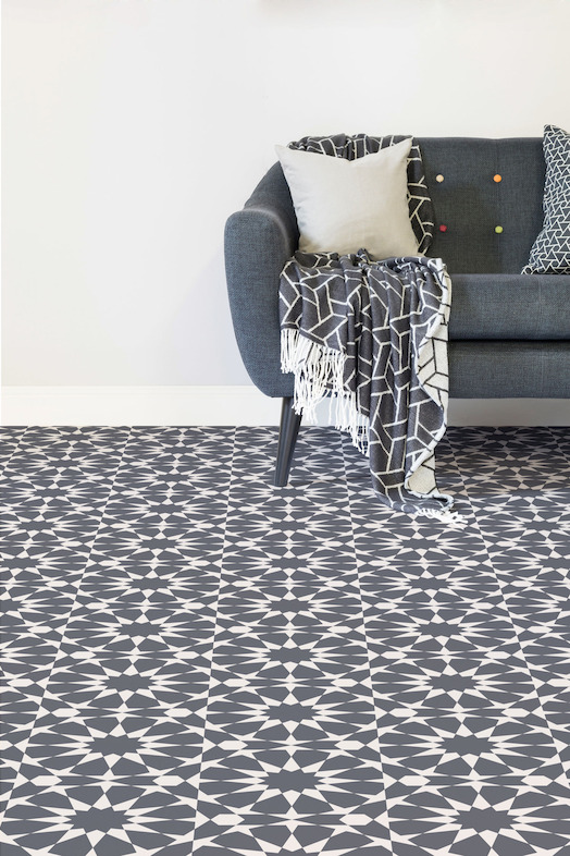 Rabat | <br/>Circle Pattern Vinyl Flooring