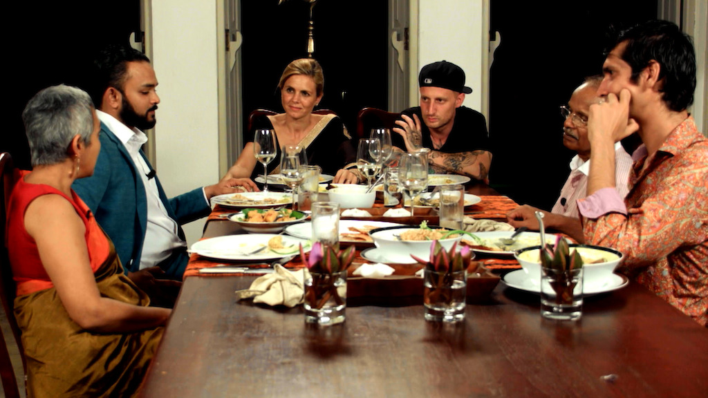 Marina van Zeller en Michael Voltaggio in Sri Lanka - (c) The Travel Channel