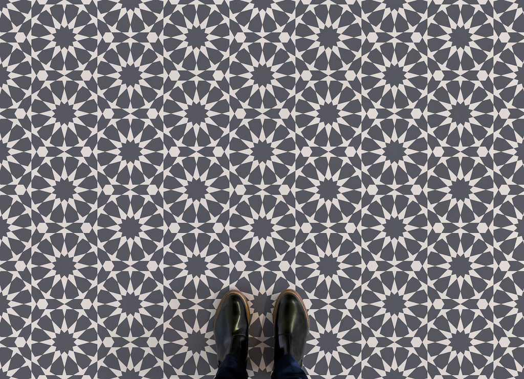 Rabat | <br/>Circle Pattern Vinyl Flooring