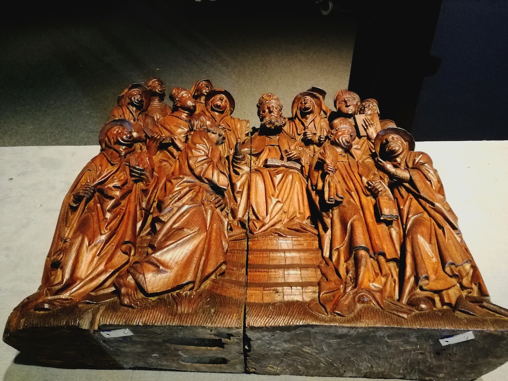 Voorbereidingen in Suermondt-Ludwig-Museum Aken<br/>Foto (c) Veerle Ausloos