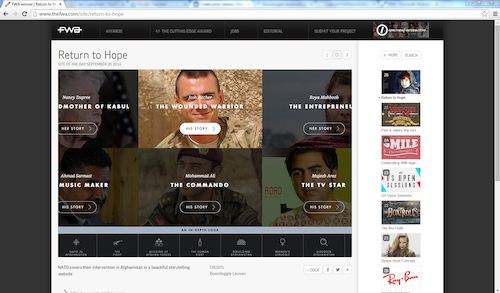 FWA site of the day