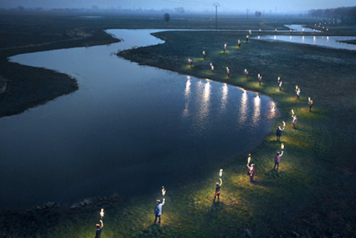 Lichtfront: evocatie van de fakkeldragers - (c) GoneWest