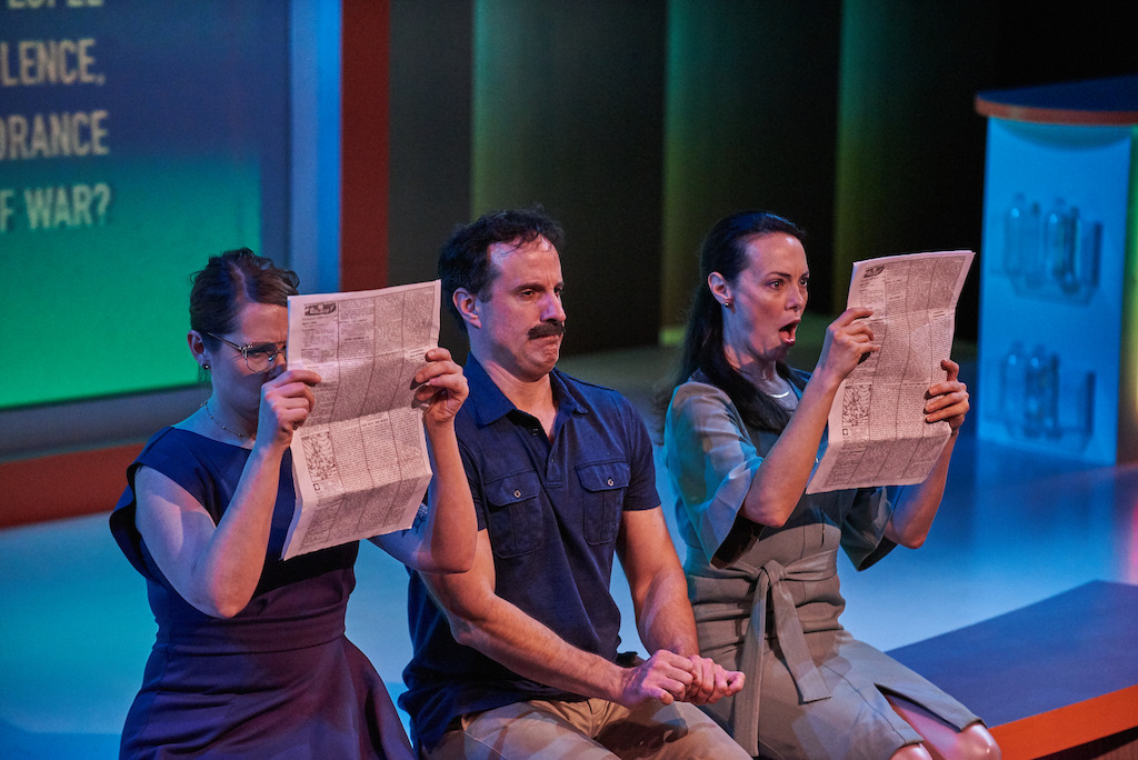 6. Amber Nash, Dan Triandiflou and Tara Ochs (photo by Chris Bartelski)