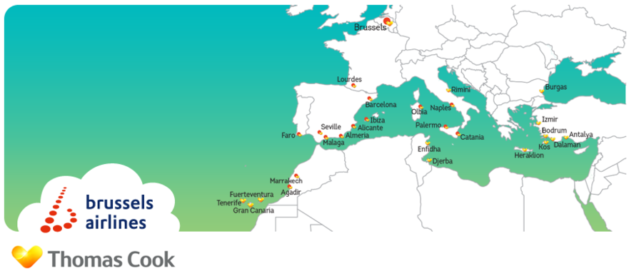Thomas Cook and Brussels Airlines intensify strategic partnership