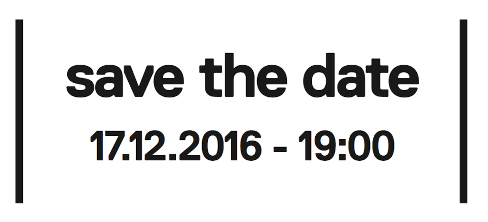 Save the date: Goodbye & Welcome Associated Artists and Graphic Designers