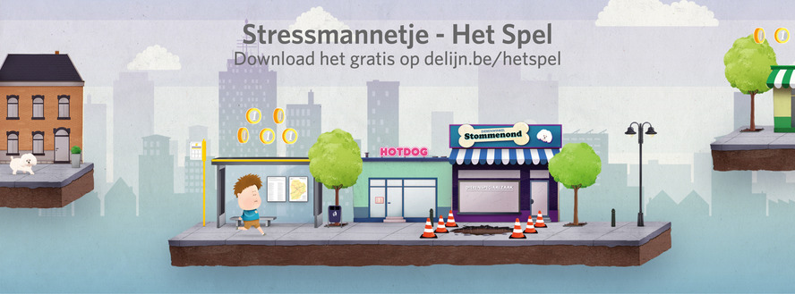 Stressmannetje De Lijn lanceert spelletje