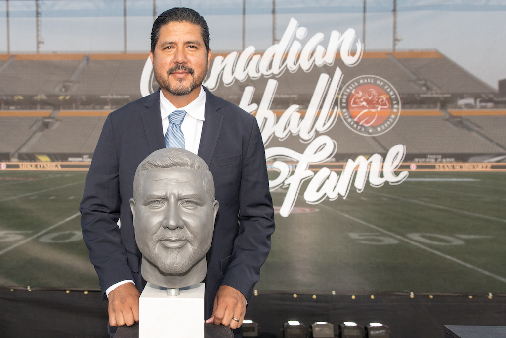 Anthony Calvillo, membre de la cuvée 2017 du Temple de la renommée du football canadien. Photo : Kevin Sousa/LCF