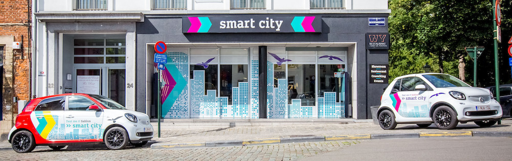 smart au coeur de Bruxelles